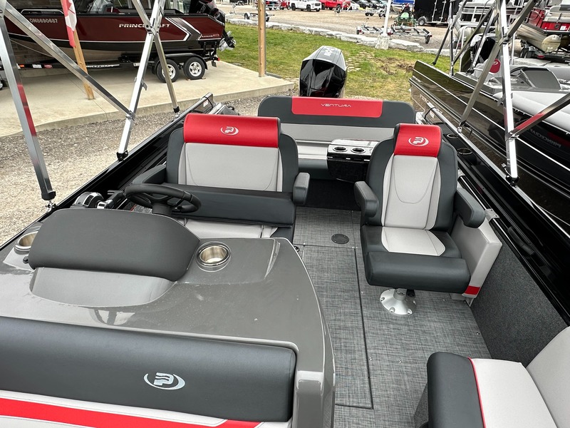 Princecraft Boats  2023 Princecraft Ventura 23' RL (Phantom Grey) 2023 Mercury 200HP V6 XL EFI 4 Stroke Engine Photo